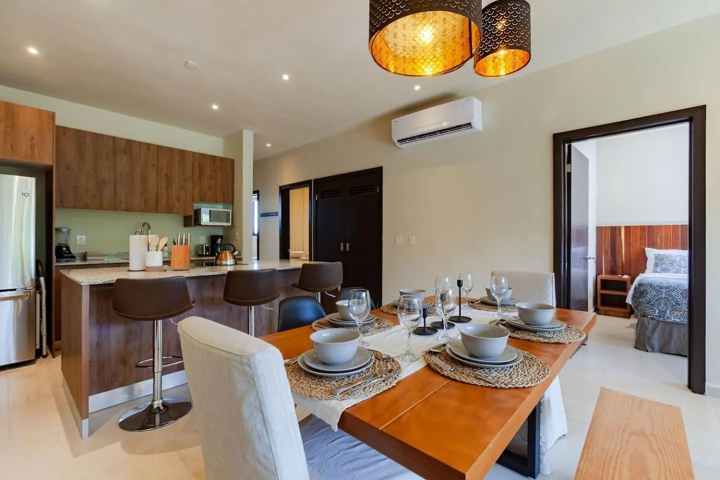 Coto8 Selvanova Gated, Wifi 200Bm, King,6Pools 普拉亚卡门 度假居